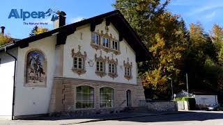 Поездка в деревню "Грайнау" /Grainau das Zugspitzdorf/#Поездка#деревню#Осени#Мелодия#души#мир#Приро