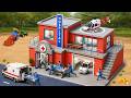 Storm Destroyed the Hospital! Mini Tractor Builds a 2-Story Flood-Proof Brick Hospital With Helipad