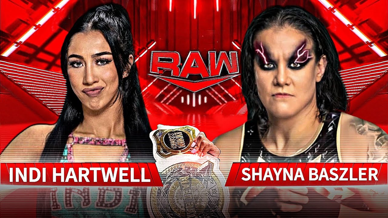 WWE2K24 RAW THE MATCH BETWEEN INDI AND SHAYNA ENDS IN CHAOS - YouTube