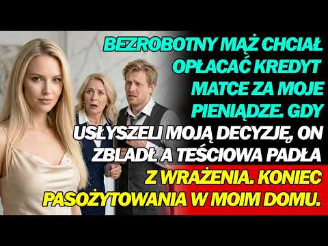 😱 „Mamusiu, sam będę spłacał twój kredyt!” — oznajmił bezrobotny mąż, gdy odmówiłam 💥 Szokujące