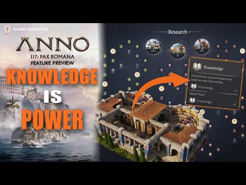 Unlock 150+ Discoveries FAST - "Anno 117 Pax Romana" Knowledge & Research Guide (Beginner Tips)