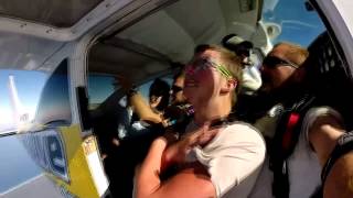 Skydiving over Rainbow Beach