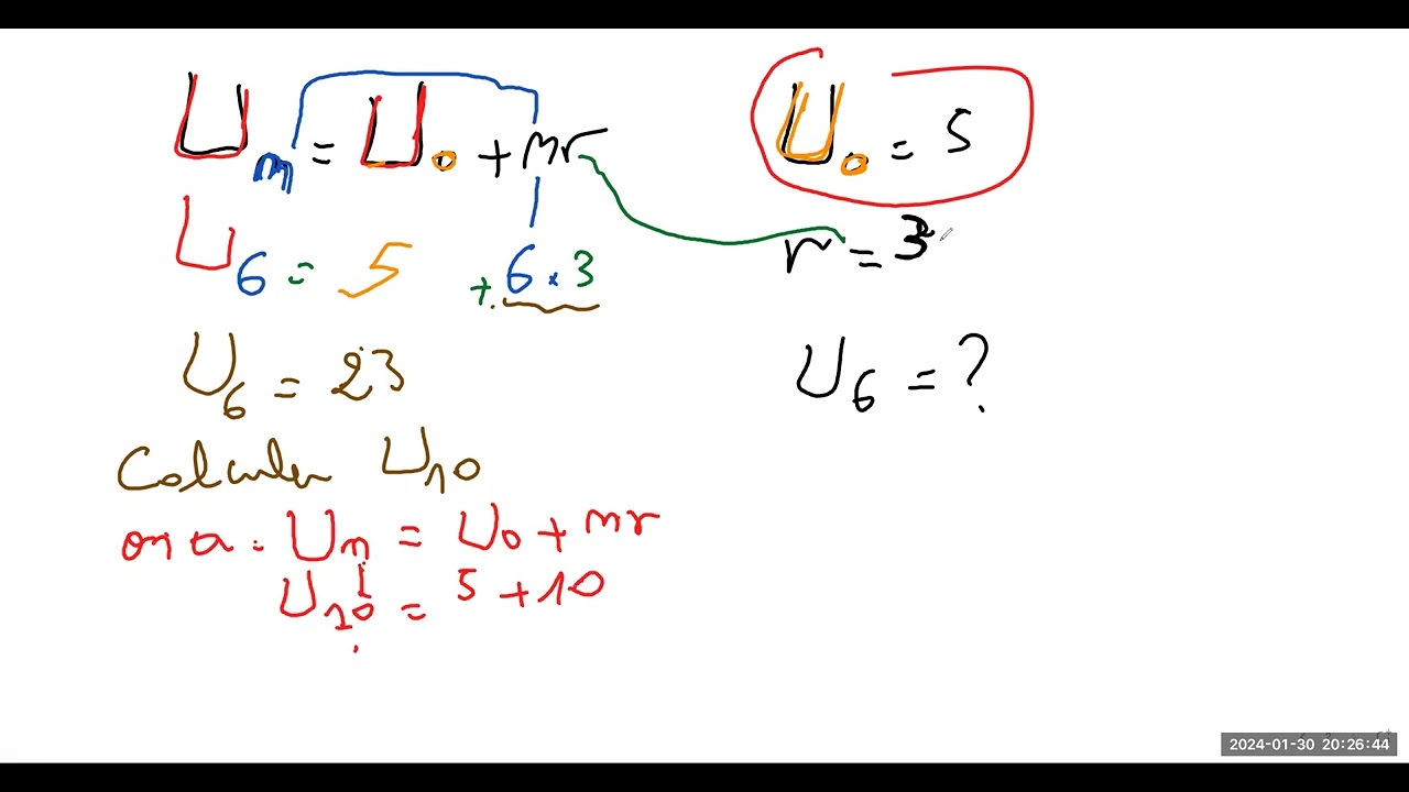 suite arithmétique 2 ème SC-Inf ...abonné plz