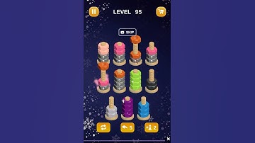 Nut Sort | Color Puzzle Games 2025 | Level 95 | Mobile Games