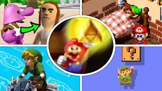 All Zelda References and Cameos in Mario Games (1985 - 2018)