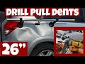 Fix Huge Dent with Drill Pull and Glexo Cold Glue!!