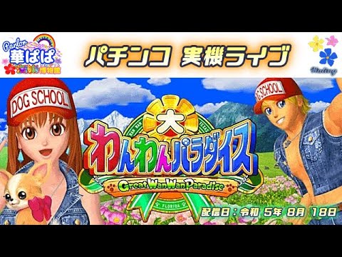 パチンコ　実機　大わんわんパラダイス SanThree PAわんわんパラダイスCELEBRATION 枠色不問 中古