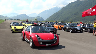 : smart times 13 Switzerland: smart roadster 10th anniversary celebration run