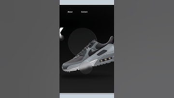 Quick Nike Shoe Landing Page UI in Figma! #shorts #figma #figmadesign #uidesign #figmatutorial