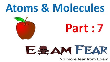 Chemistry Atoms & Molecules part 7 (Average Atomic Mass) CBSE class 9 IX