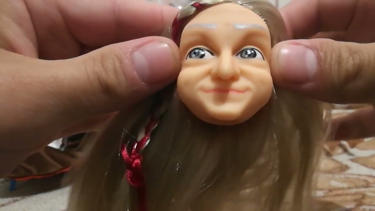 обзор куклы Бабы Яги из Галамарта - YouTube