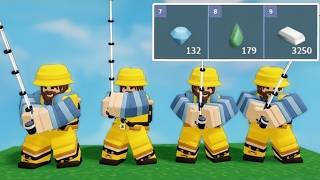 4 Fishers + Farmer is Insane.. (Roblox Bedwars)