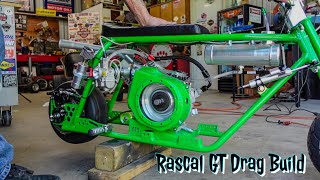 Rascal GT Drag Minibike Build Pt 2