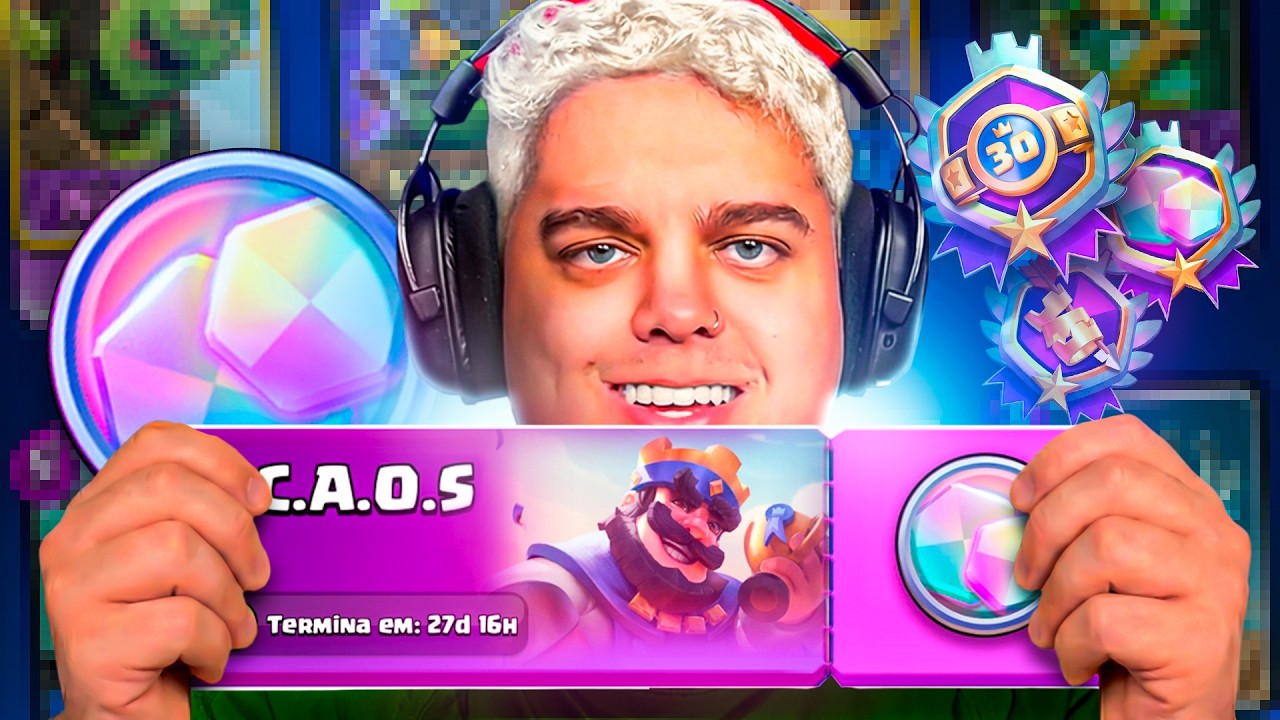 Já achei o melhor deck pro novo modo CAOS!