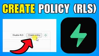 How To Create Policy RLS In Supabase (2026) (Best Method)