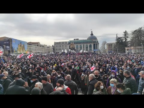 ქუთაისში 15 000 ადამიანი ნამახვან ჰესის მშენებლობას ააპროტესტებს