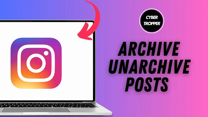 How to Archive or Unarchive Instagram Posts in PC