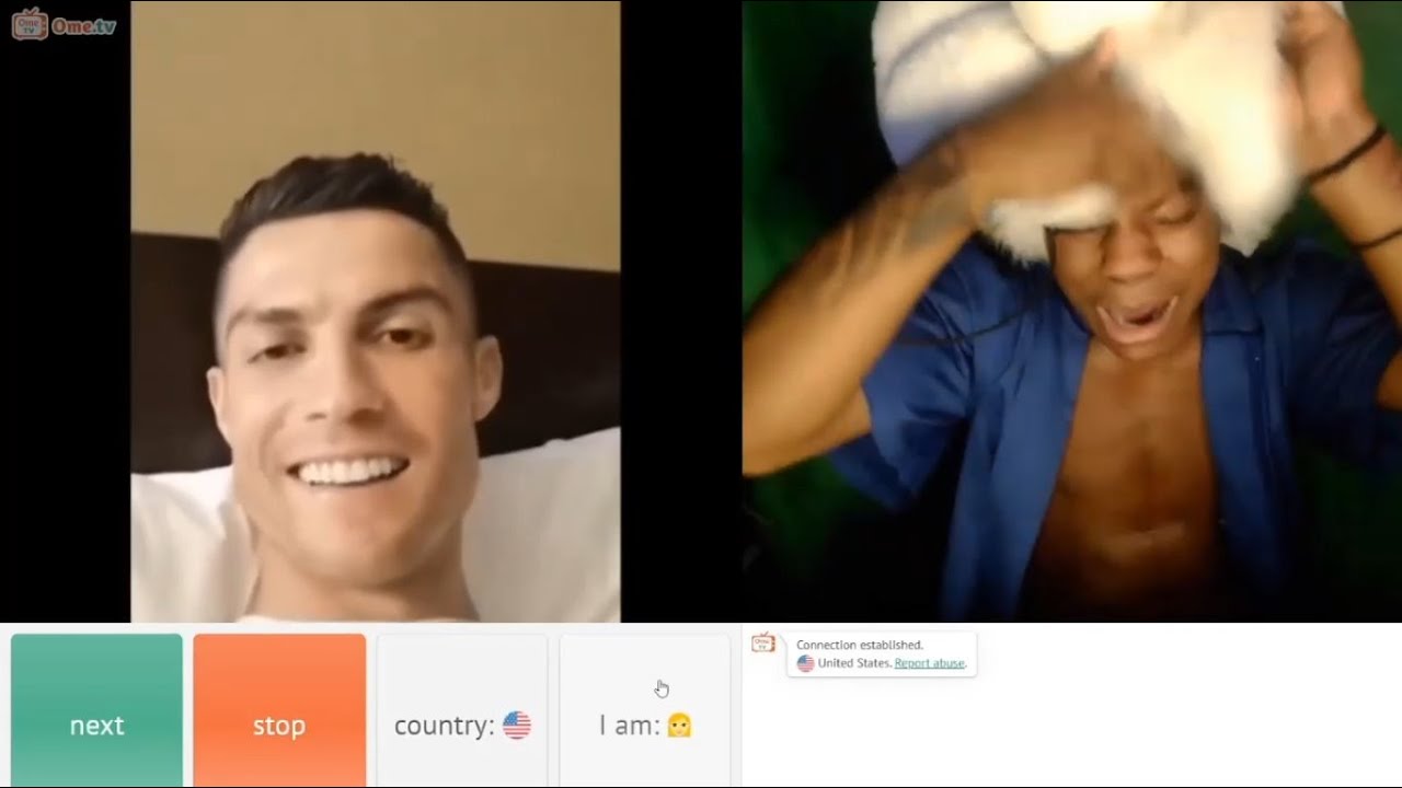 IShowSpeed Finally MEETS Ronaldo On Omegle