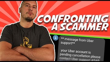 Uber And Lyft Support Scams And CONFRONTING Support Scammer