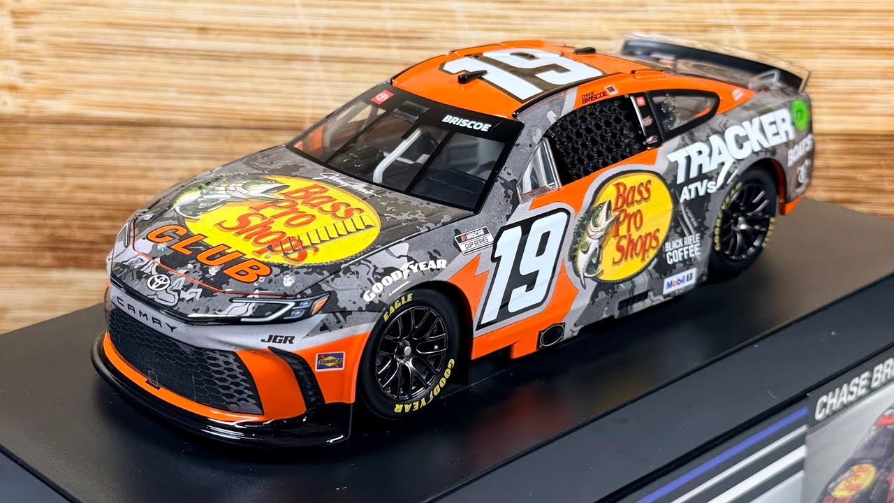 REVIEW: Chase Briscoe 2025 Bass Pro Shops 1:24 ARC NASCAR Die-cast