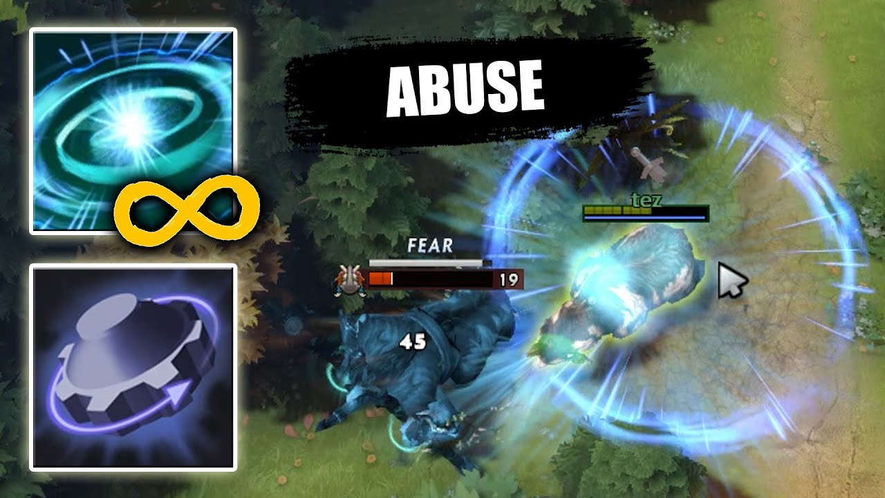 Новый абуз мишки с Рором и Реарма в Абилити Драфт