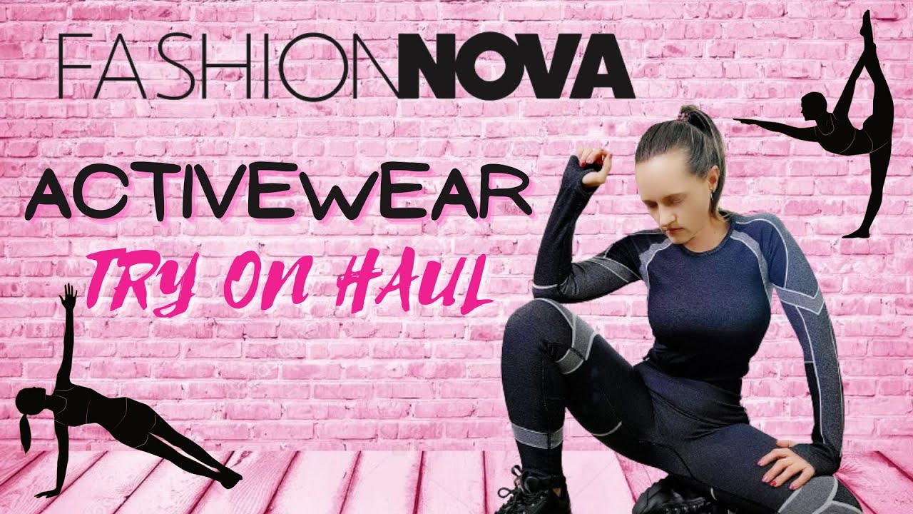 Fashion Nova 2022 Trendy Activewear! Complete Try-On Haul & Fit Review | The Fashion Luver