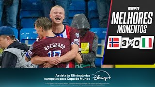 Thumbnail for HAALAND faz GOLAÇO, e NORUEGA DESTRÓI ITÁLIA nas Eliminatórias Europeias | Melhores momentos