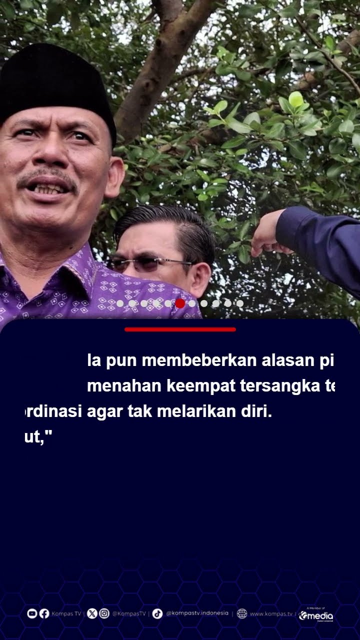Kasus Pagar Laut Tangerang, Bareskrim Tahan Kades Kohod Khawatir Kabur dan Hilangkan Bukti #polri