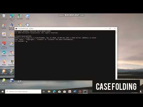 Tutorial Tahapan Text Mining di CMD Python