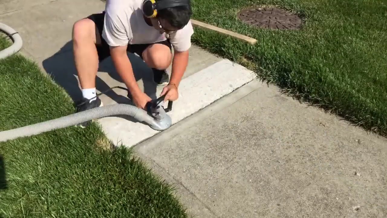 sidewalk trip hazard repair