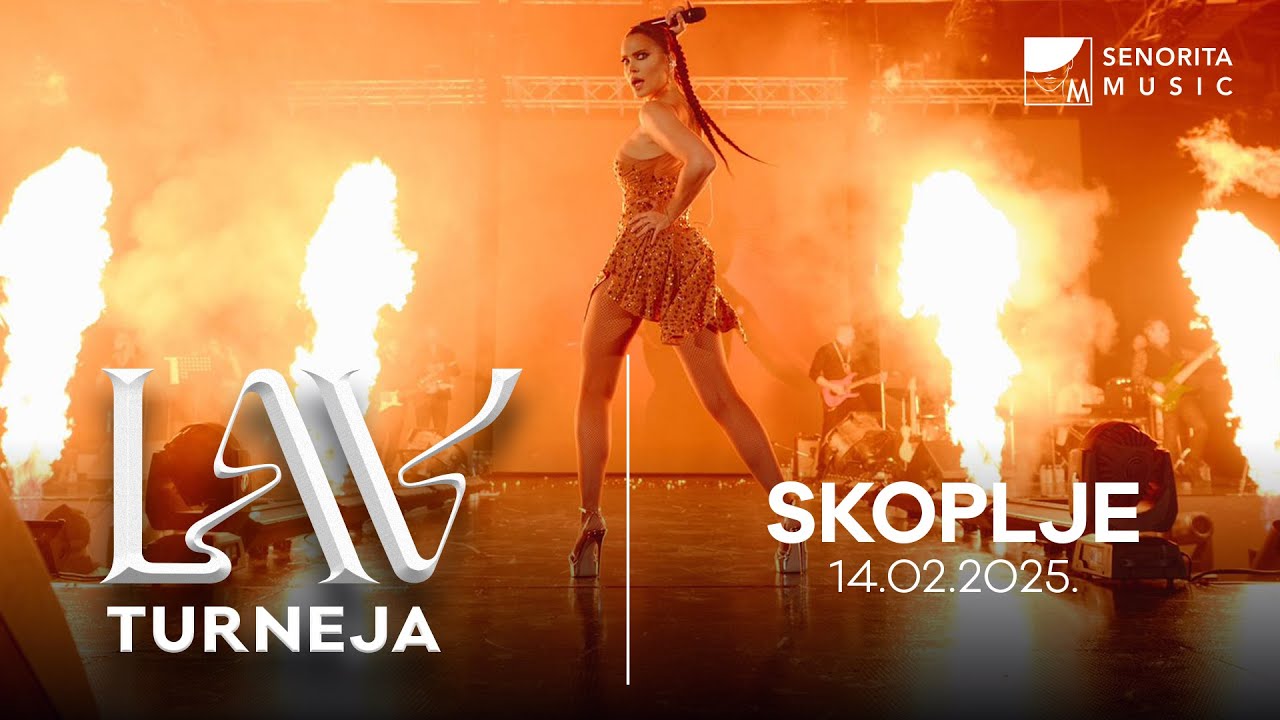 Milica Pavlovic - Lav tour - Skoplje 14.02.2025. - Jane Sandanski