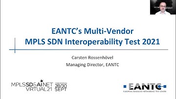 MPLS SD & AI Net World Congress 2021 Tutorial 1 - MPLS SDN Interoperability Test