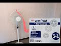 Вентилятор Vestfrost VFST 1840 W5 Обзор в деле...Вам жарко?Он охладит!