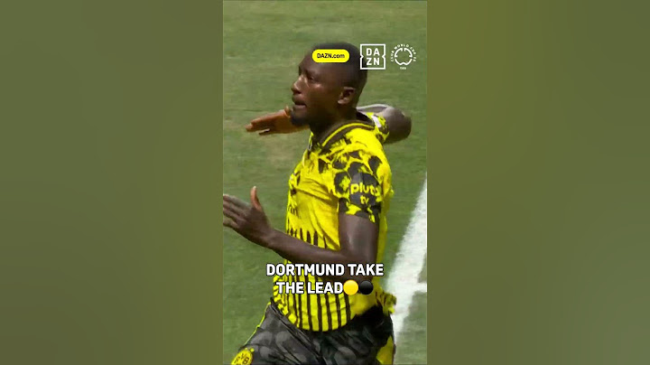 Serhou Guirassy fires Borussia Dortmund ahead💥