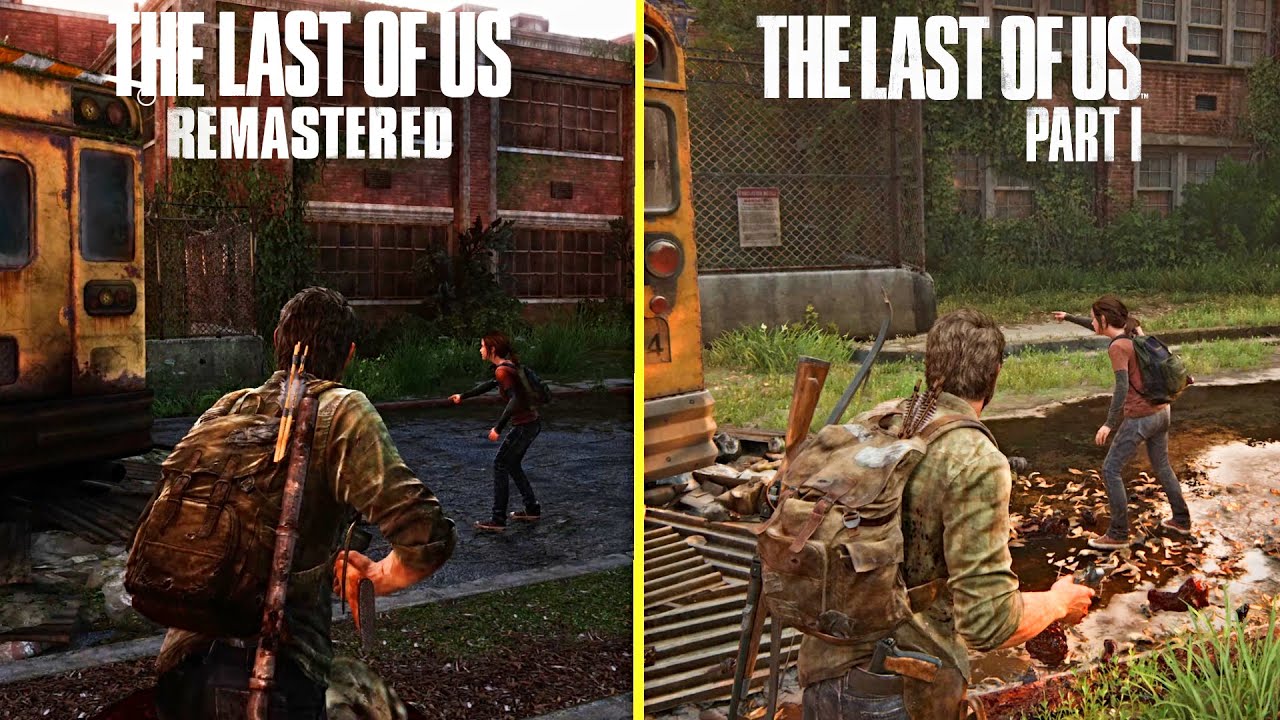 The Last of Us Remake comparison highlights significant graphics  improvements for PC players