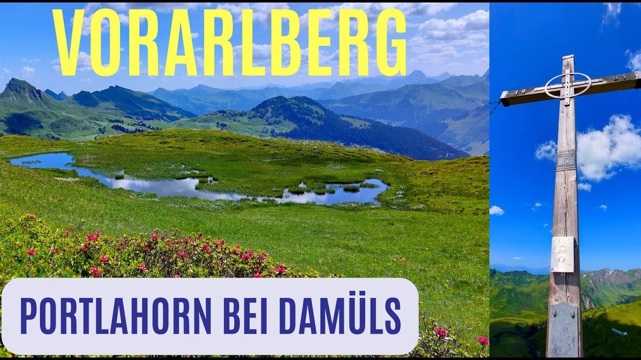 🚶🏽‍♂️Wanderung zum Portlahorn, Sünser Spitze und Sünser See bei Damüls im Bregenzerwald - Teil 1