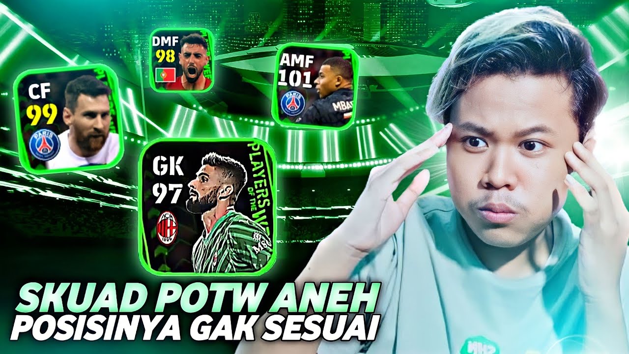 GUA KUMPULKAN POTW YANG POSISINYA ANEH !! BAKAL JADI KARTU LANGKA EFOOTBALL 2024 MOBILE
