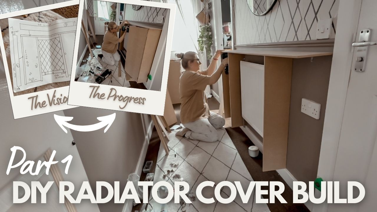 Diy Radiator System How to Build a Radiator Cover with Storage (MDF DIY Hallway Unit) - YouTube