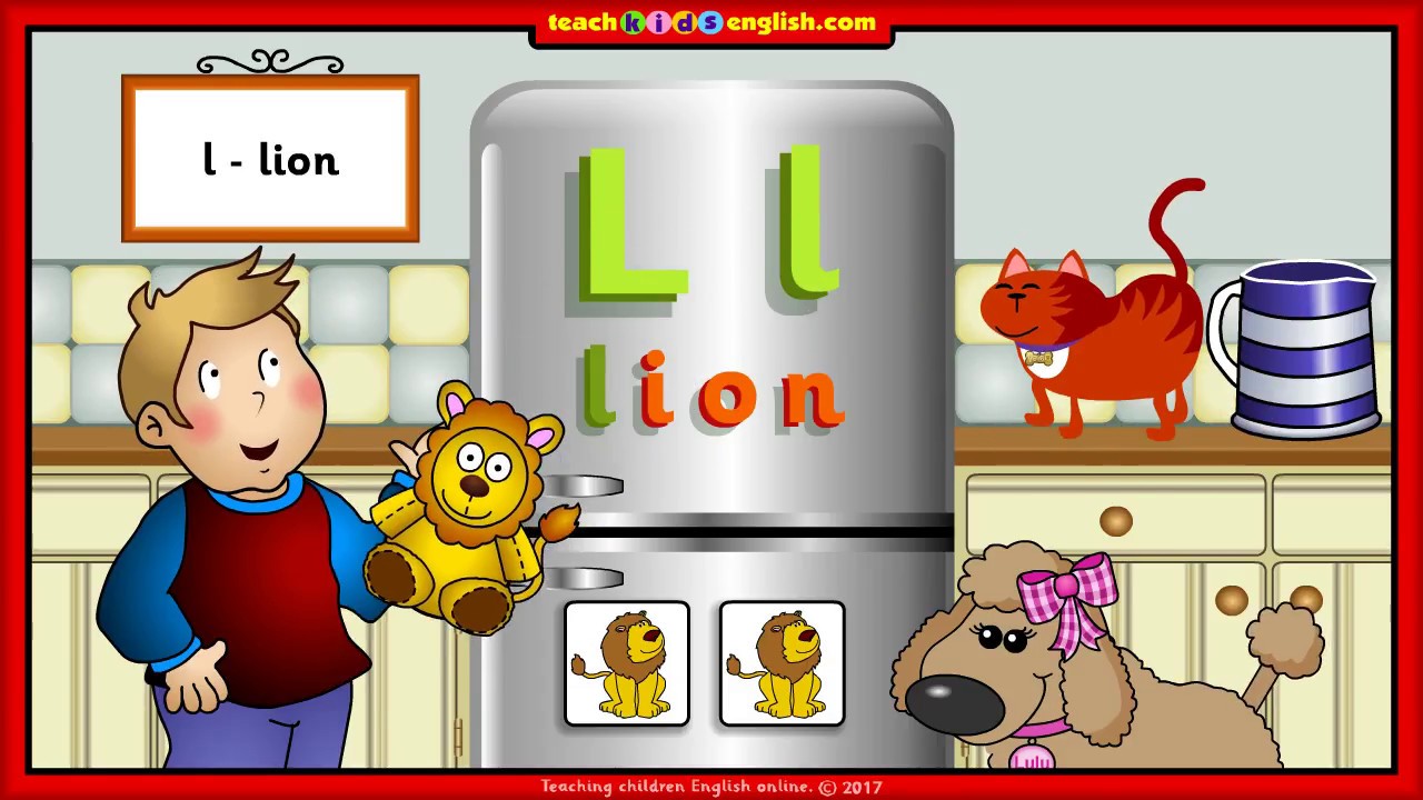 Learn The English Sounds And Letters J K L Youtube