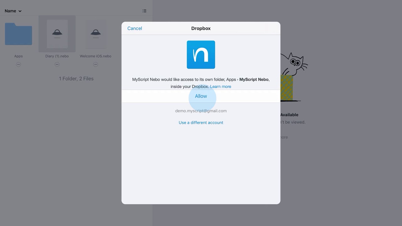Syncing with Dropbox
