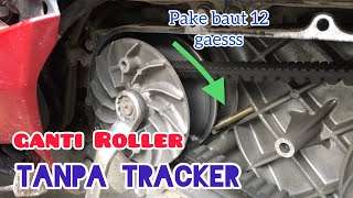 Cara ganti Roller tanpa tracker ( untuk semua motor Metik )