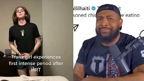 Women OUTRAGED As Trans Woman FAKES PERIOD CRAMPS