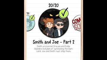 Brain Test 2 Smith and Joe part 2 All Levels 1 - 20 Walkthrough Solution