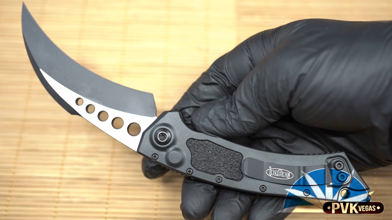 Microtech Black Hawk Auto Tactical 166 1T YouTube