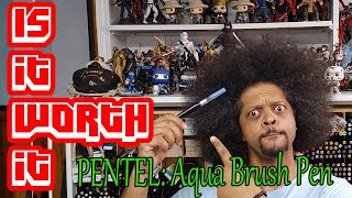 Aquash Brush Pens - Is It Worth It? Pentel - Product Review