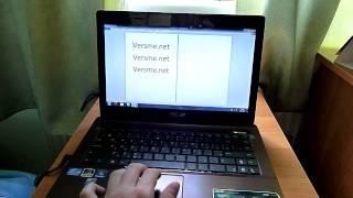 Asus K43SJ multi touch pad