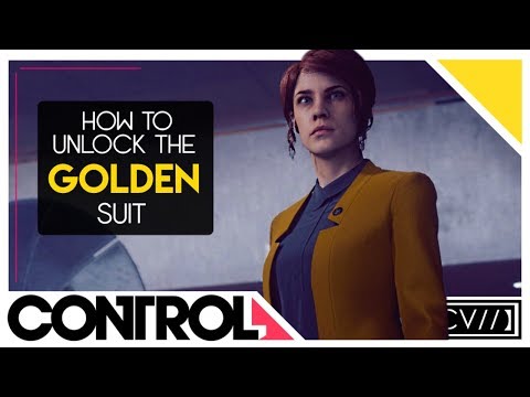 CONTROL · How to unlock the GOLDEN SUIT Outfit for Jesse Faden |【XCV//】