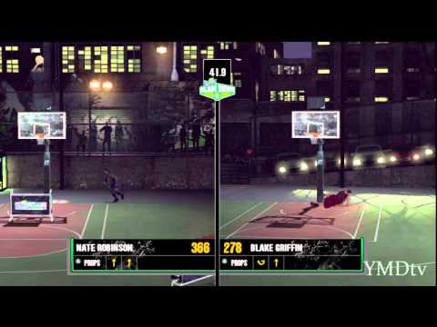 NBA 2k11 - Blake Griffin vs Nate robinson dunk contest
