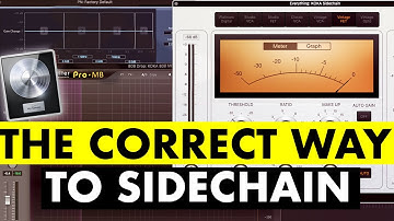 THE CORRECT WAY TO SIDECHAIN IN LOGIC PRO X + FREE PROJECT DOWNLOAD