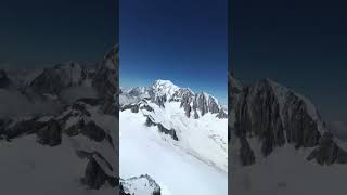 Coronando el Diente del Gigante #alpinismo #alpes #excursion #adrenaline #escalada